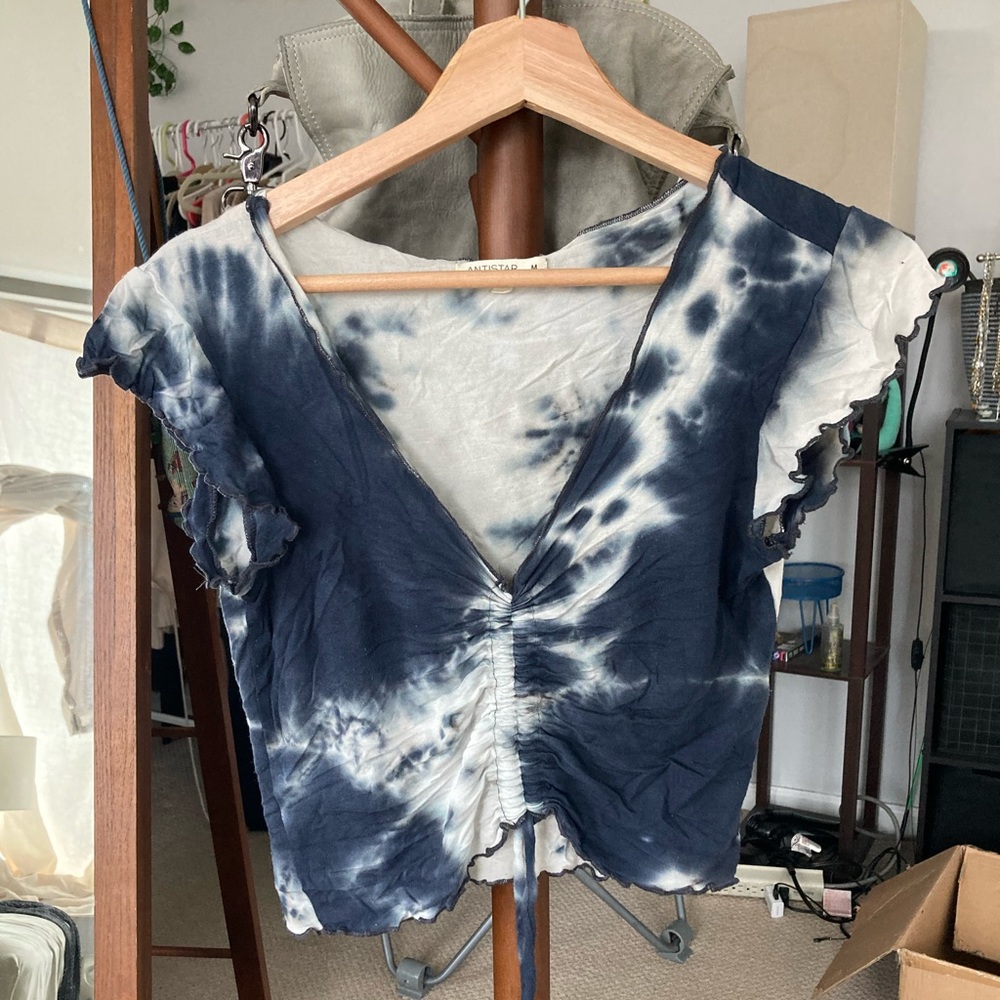Adjustable tie dye fairy top!